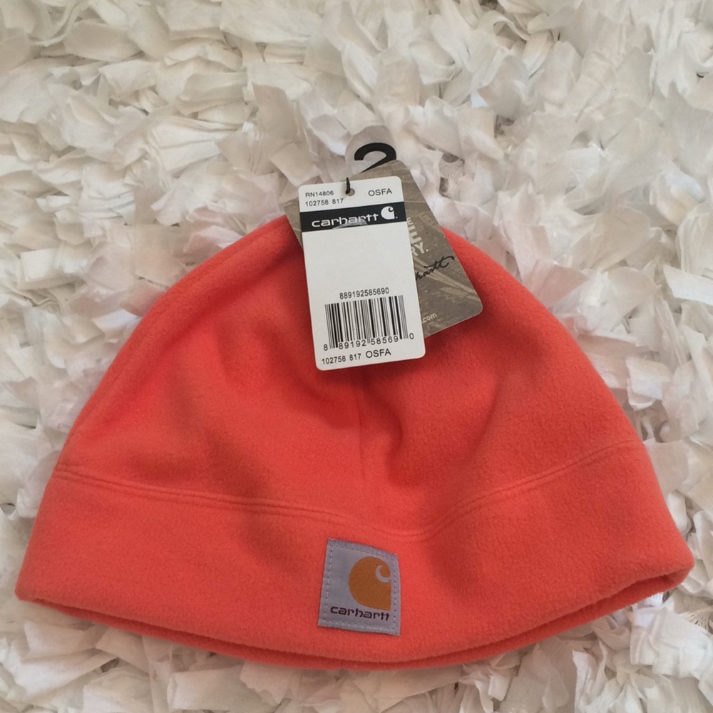 Carhartt beanie ....fantastic melon color....